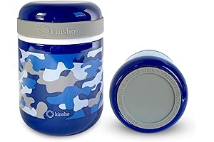 Bentgo Kids Insulated Stainless Steel Wide Mouth Jar, Perfect for School Lunches and Daycare