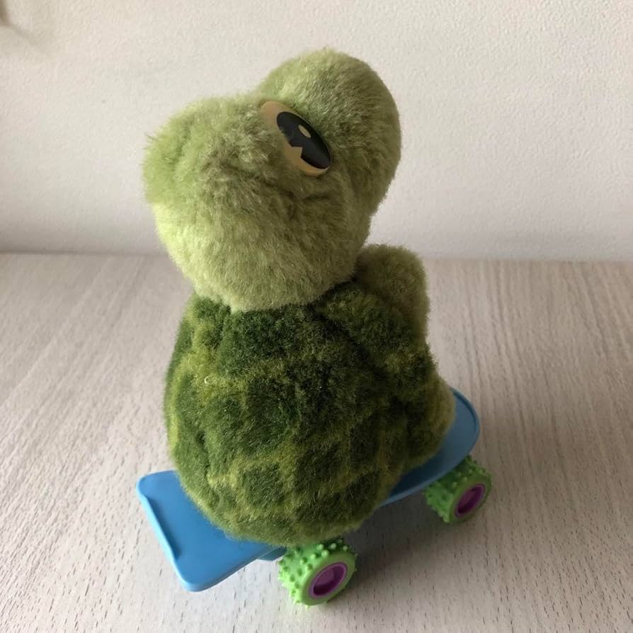 Amazon.co.jp: シーガイア ぬいぐるみ ランディ カメ スケボー : おもちゃ