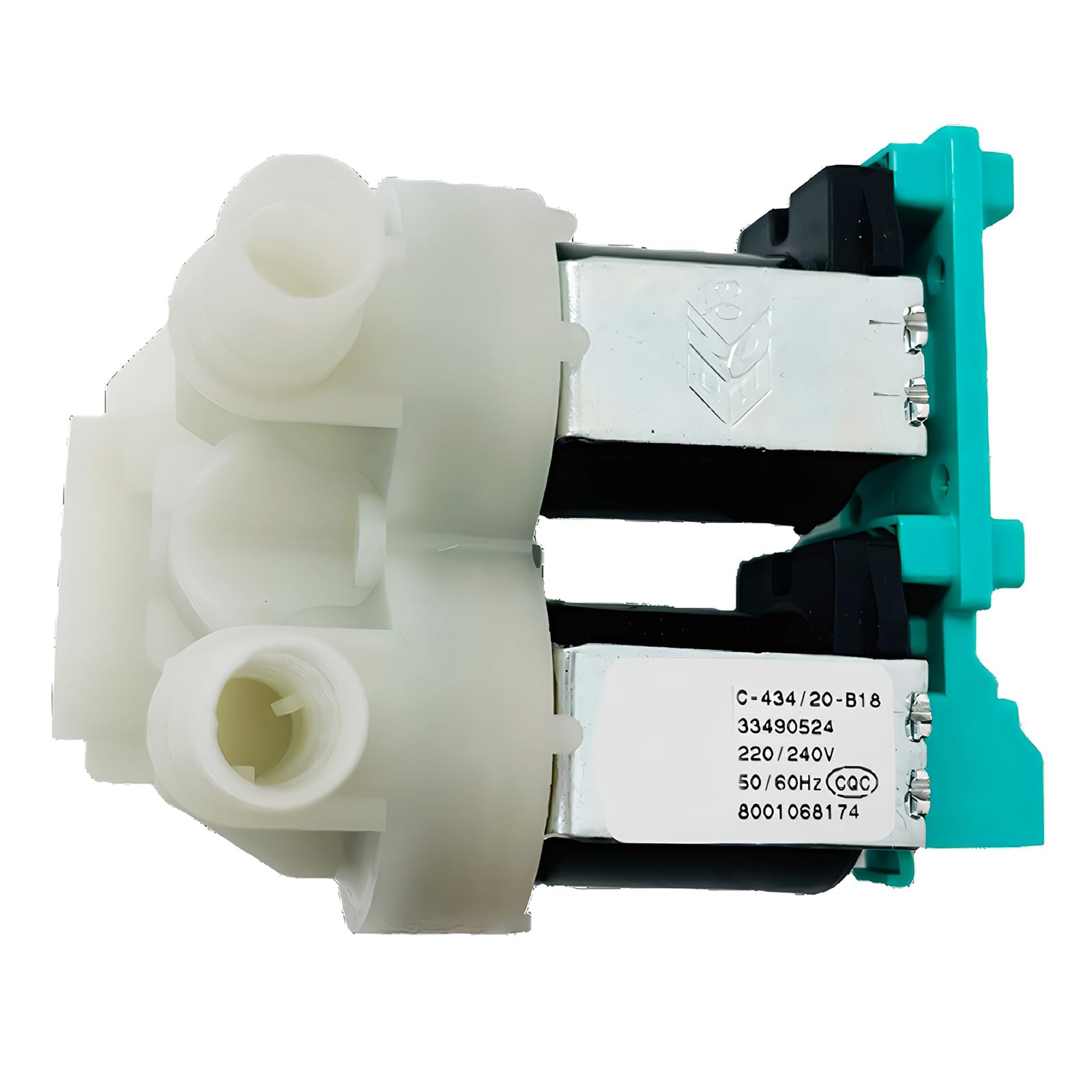 Washing Machine Fill Control Assembly Replacement Part, 8001068174, 220-240V 50 / 60Hz Water Inlet Component for Routine Washer Maintenance Washer Inlet Assembly Replacement Fill Control Part Laundry