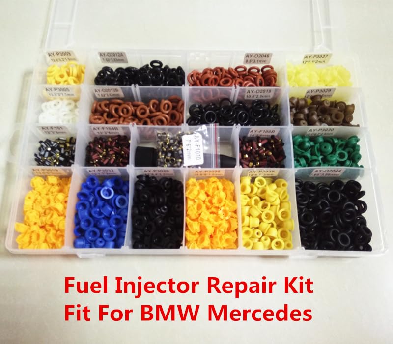 Fuel Injector Repair Kit &Rebuild Kit &Sevince Kit Fit For BWM For MERCEDES European car with 20kinds/box AY-RK1112