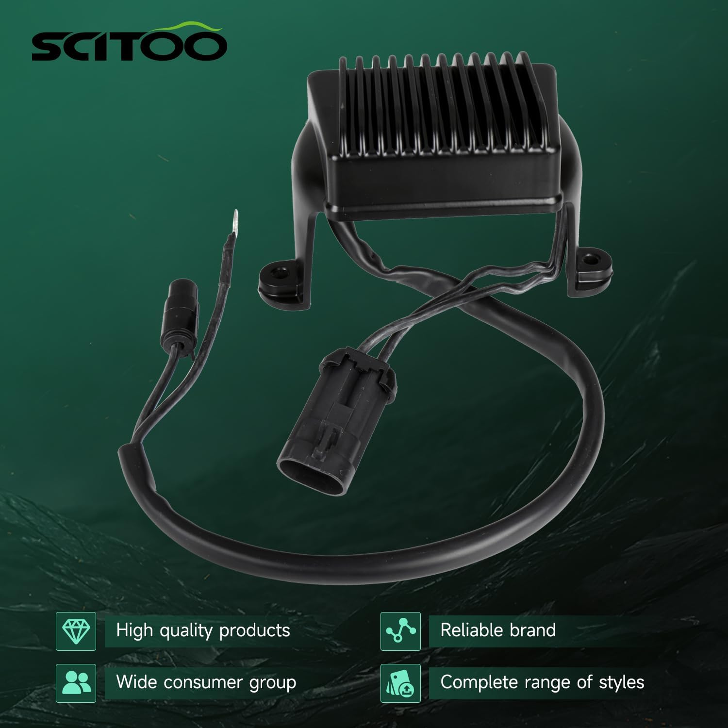 SCITOO 74505-04 Voltage Regulator Rectifier Fits For 2004-2005 For Electra Glide 2004-2005 For Road Glide 2004-2005 For Road King