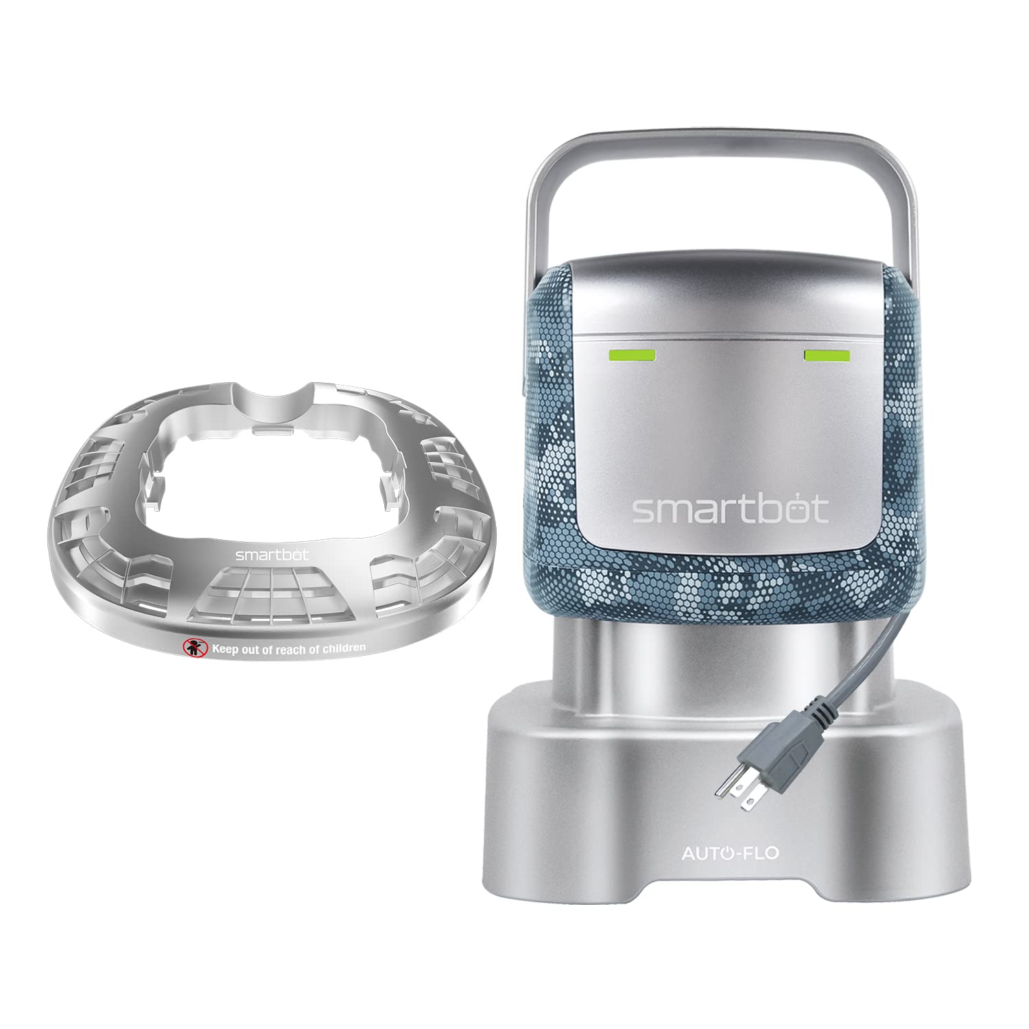 Smartbot Submersible Utility Pump with Hose Super 4200 CAM Gray Camo, 1/2 HP, Flow Rate 4200 GPH, Max Lift 30 Ft, 6 Hose Kit, Auto-Flo® Automatic Switch