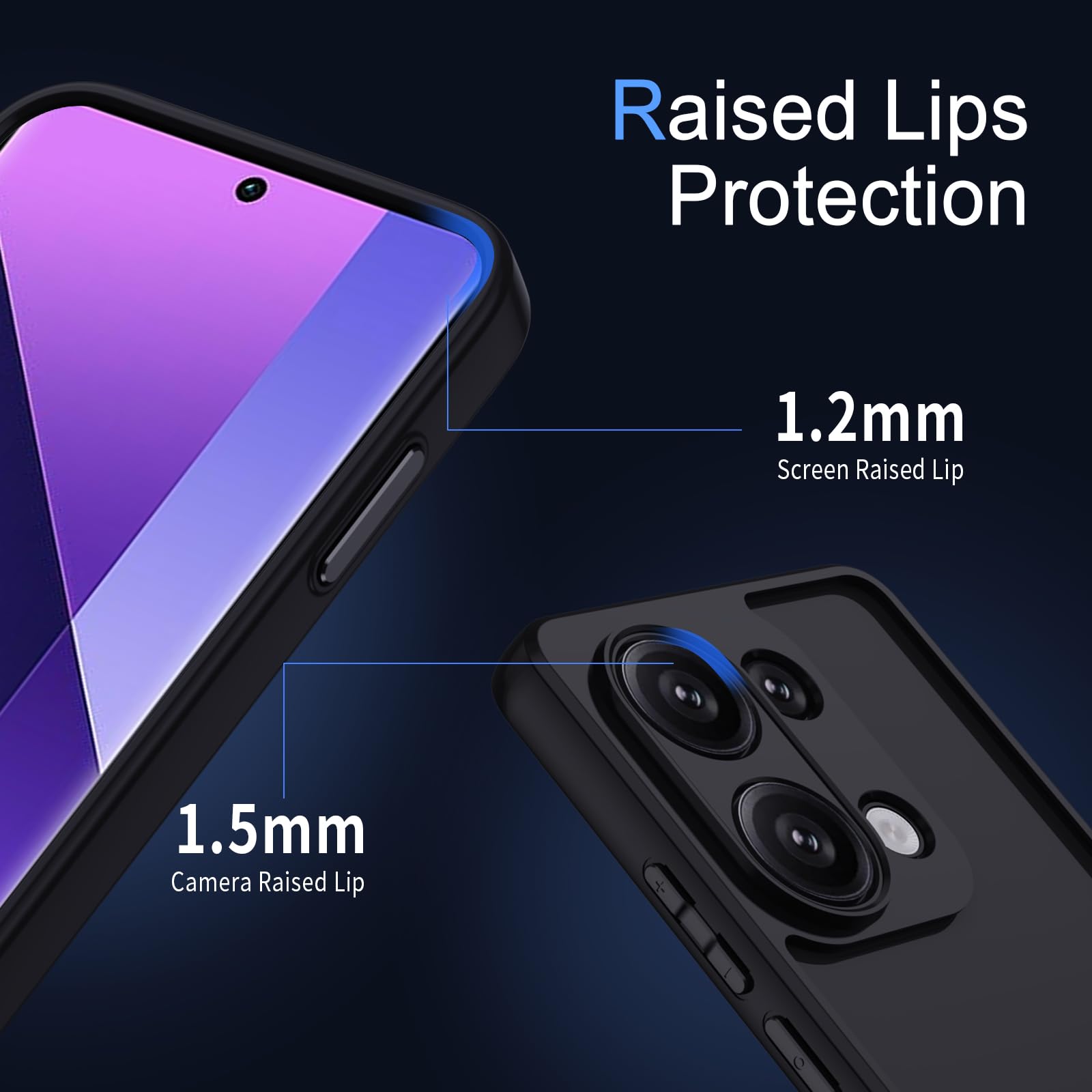 Cover Magnetica Per Xiaomi Redmi Note 13 Pro 4G / Poco M6 Pro 4G: Antiurto Qualità Militare Con MagSafe (Viola Traslucido)