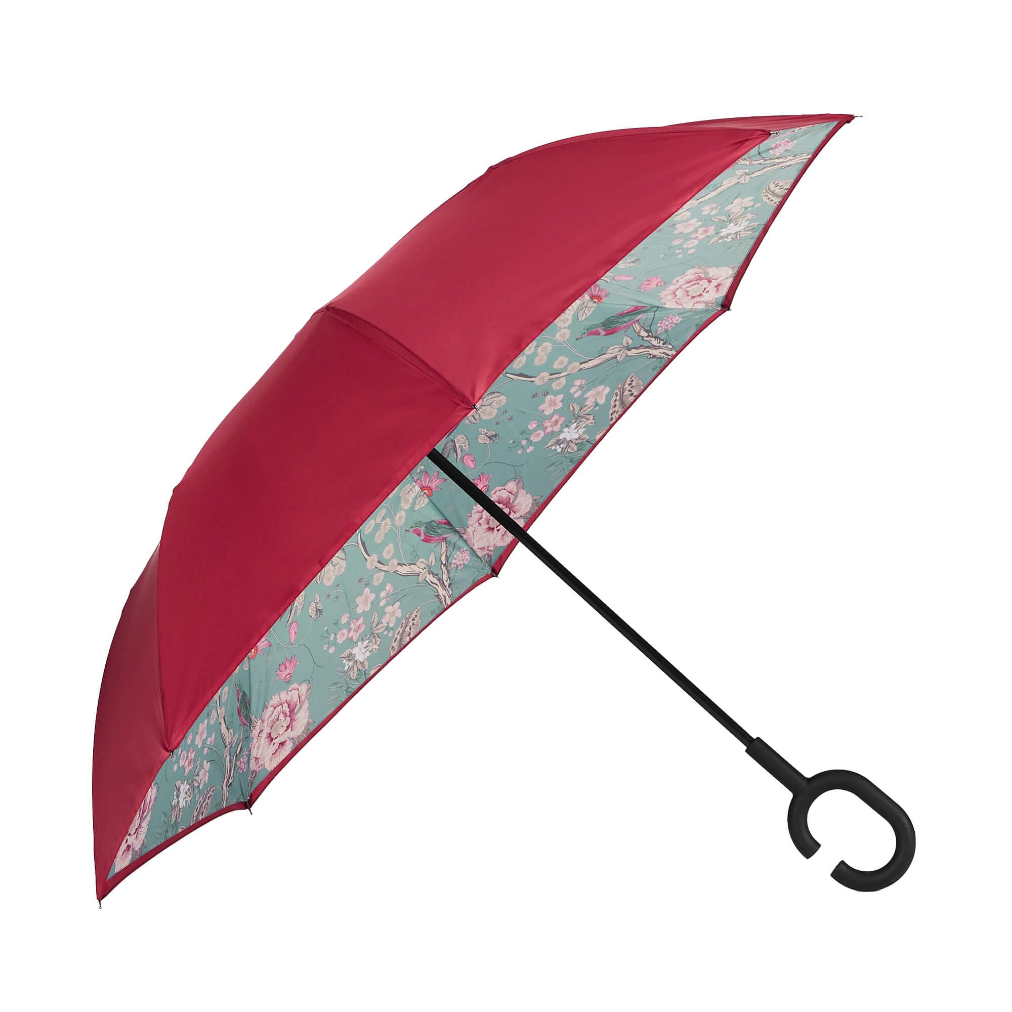 Rustic Realm Windproof Double Layer Inside Out Inverted Car Reversible No Drip with C Shape Handle Umbrella, Multi-color, Pack of 1-image-12