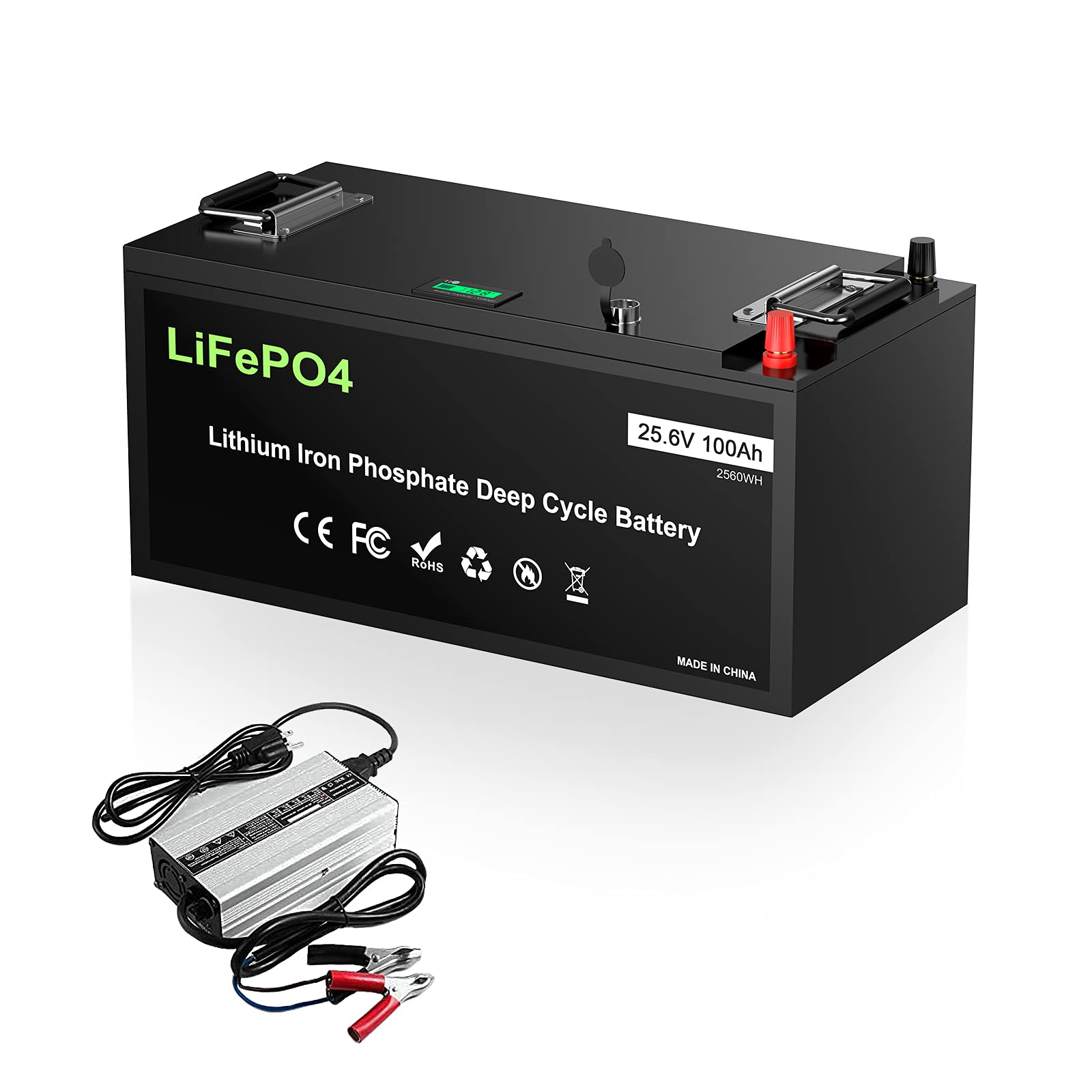 Amazon.co.jp: JITA 24V100Ah LiFePO4リン酸鉄リチウムバッテリー 