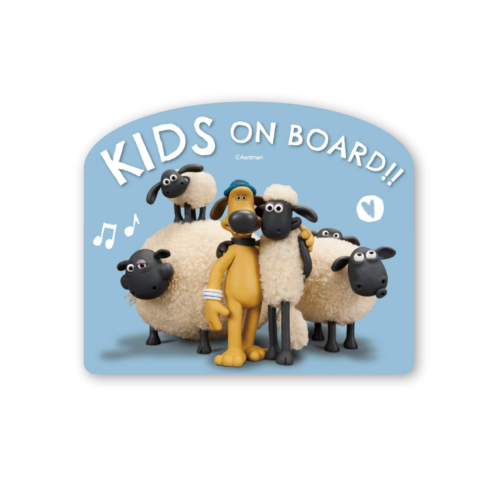 Amazon.co.jp: ひつじのショーン キッズオンボードステッカー ショーン