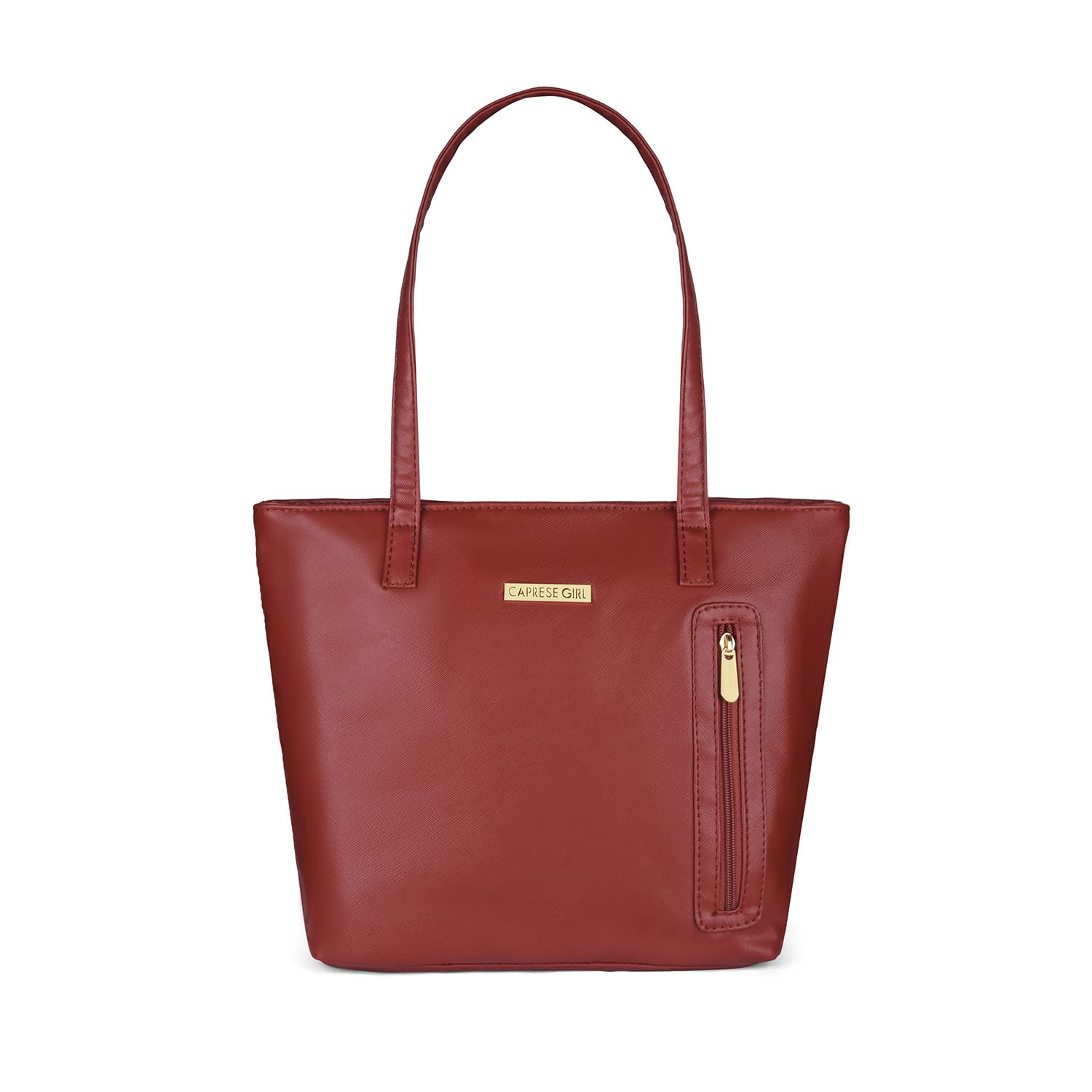 Caprese womens ALEXANDRIA T Large MAROON Tote Bag (B0BMQQXHWX) Amazon Price History, Amazon Price Tracker