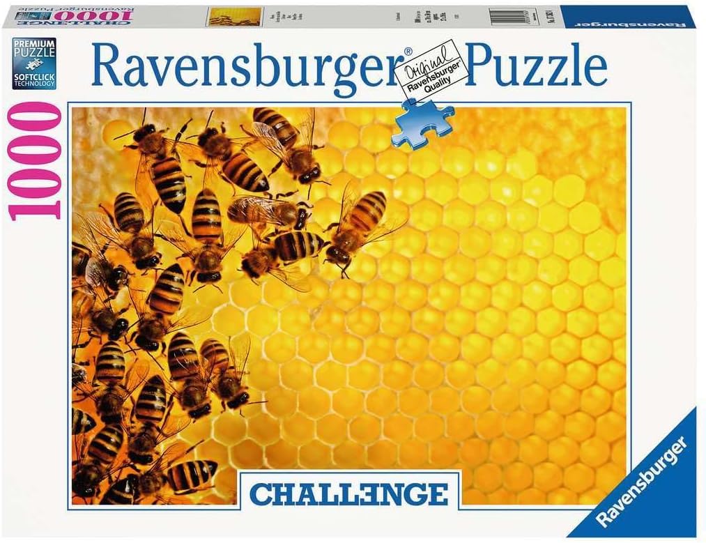 Ravensburger - 1000 Piece Jigsaw Puzzle - The Beehive (Challenge Puzzle) - Adults and Children from 14 Years Old Puzzle - 17362