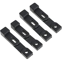 Hopper Latch Strap for John Deere Mower D100 E100 F910 G100 L100 X125 Z245 LA165 LA100 Replace M72426 AM100842 M87990 Pack of 4