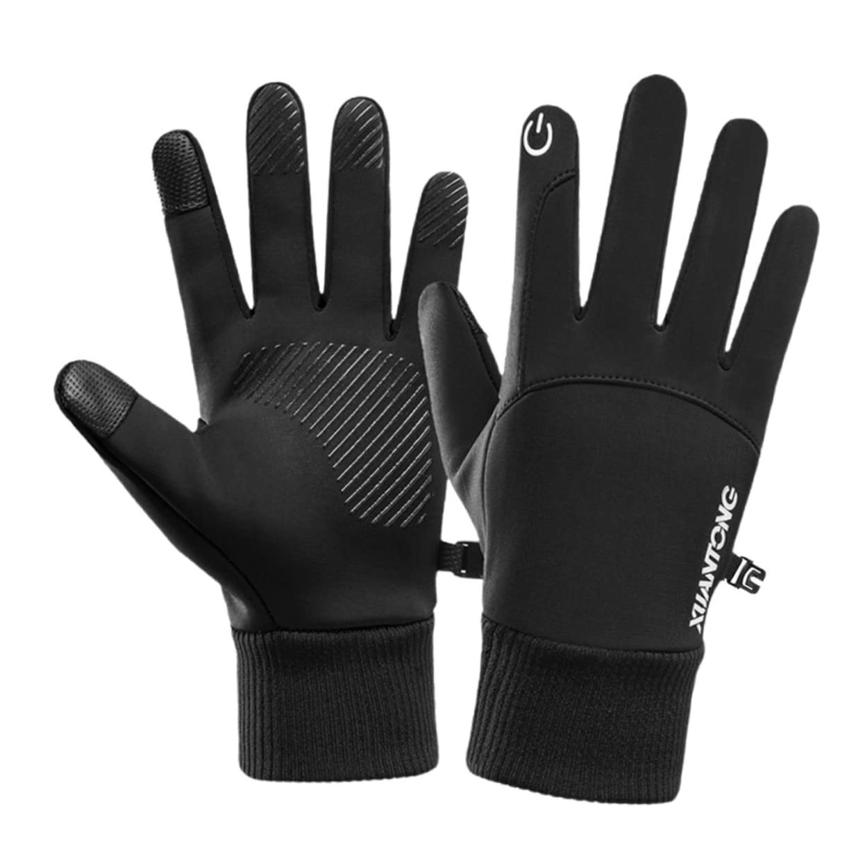 FOMIYES Waterproof Warm Winter Gloves Windproof Sports Gloves for Men Women Nonslip Grip