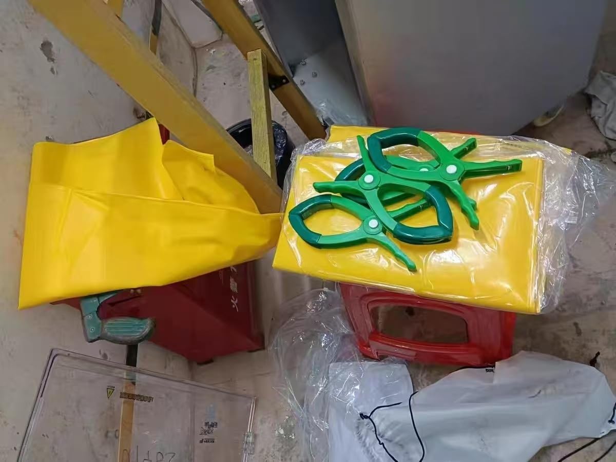 Koc izolacyjny wysokiego napięcia do prac elektrycznych — pokrywa ochronna z żywicy EVA o grubości 1,5 mm z zaciskami do podstacji(2 Clip m)