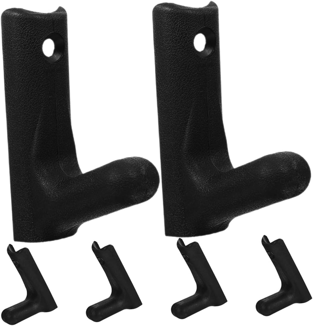 6pcs Heavy Duty Wall Mounted Barbell Holder Rack Stand Storage Hooks for Home and Commercial Gym Weight Organization