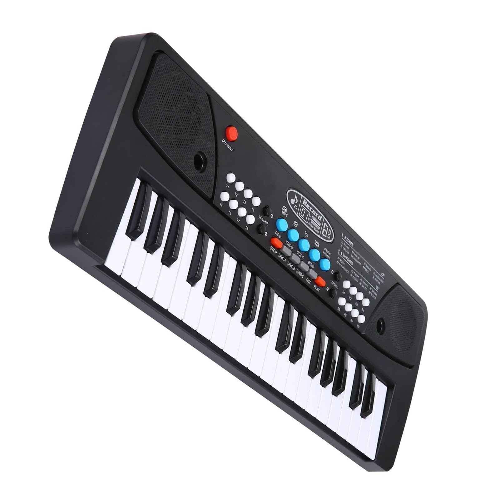 dorosłych klawiatura elektroniczna Klawiatura Elektroniczna 37-klawiszowe Wielofunkcyjne Cyfrowe Pianino Elektryczne Z Mikrofonem USB Instrument Klawiszowy Dla Początkujących
