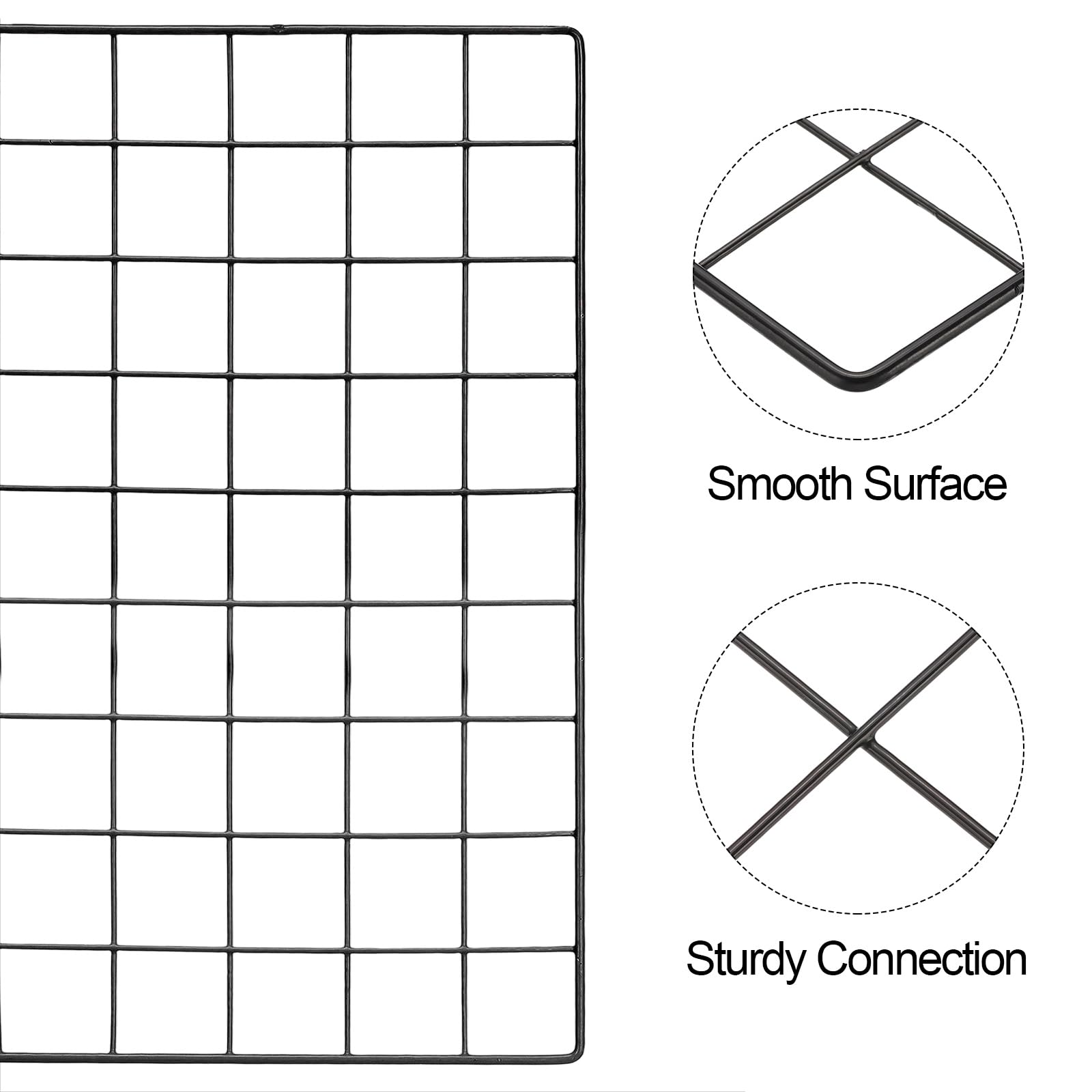 PATIKIL 45x45cm Wire Grid Panel - Image 3
