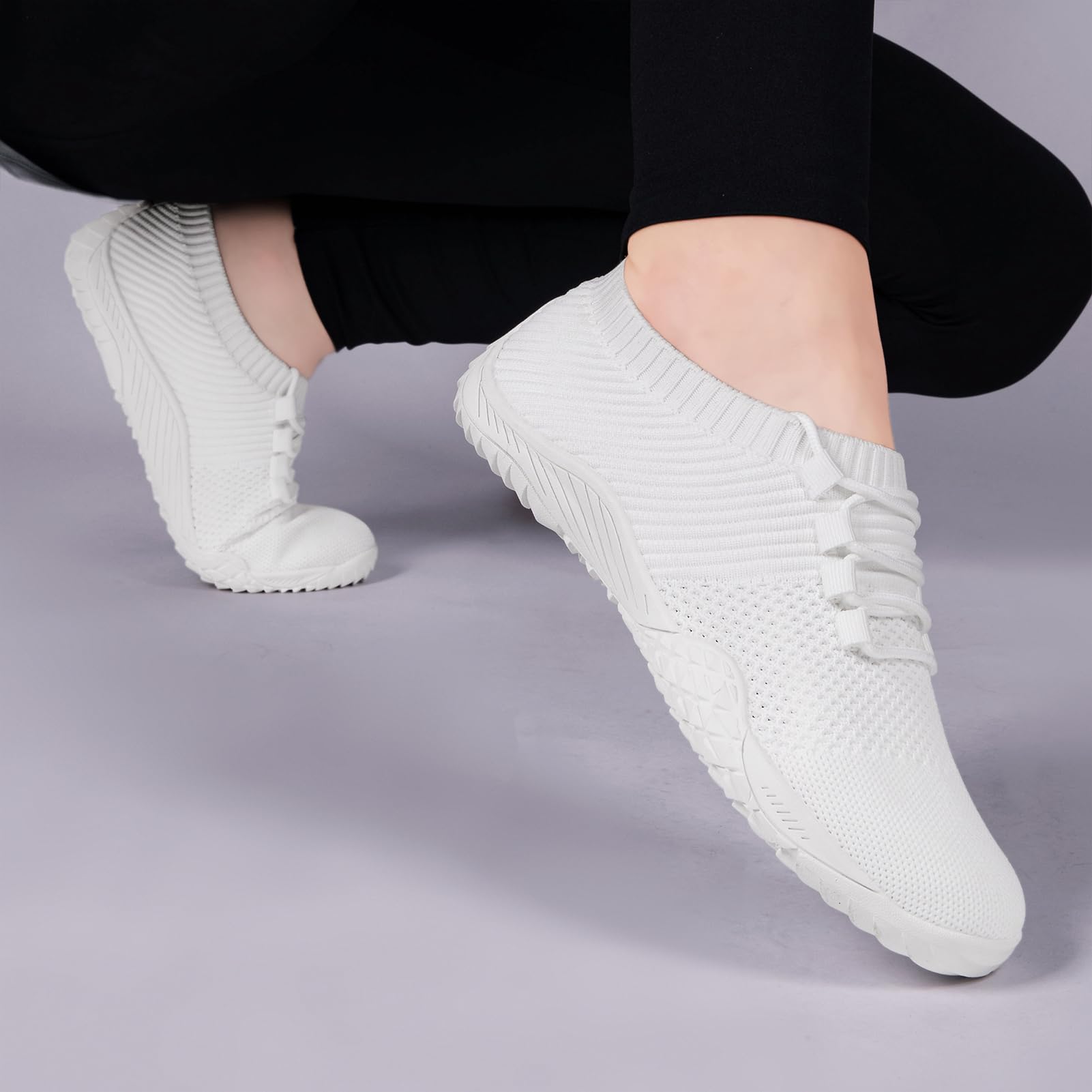 Barefoot Mujer Zapatillas Deportivas Zapatos Deportivos Comodos Fitness Zapatillas Barefoot Minimalistas Zapatos Running Antideslizantes