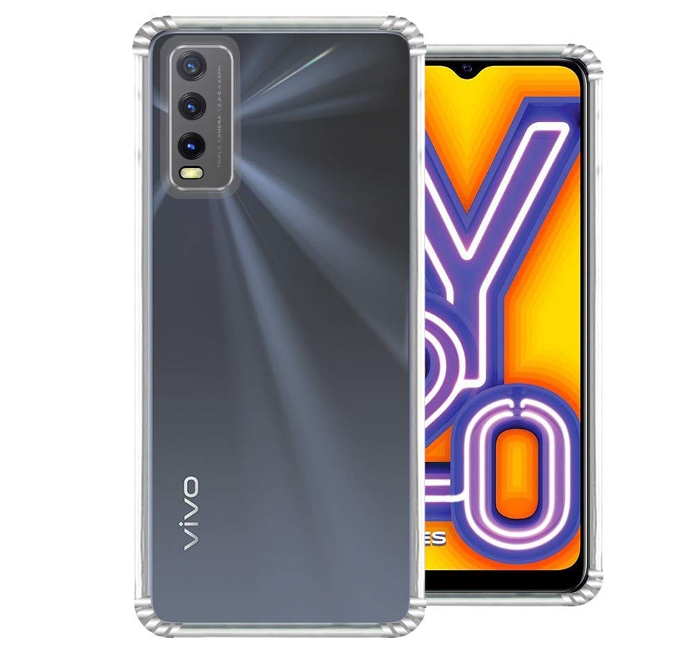 Little Creation Transparent Crystal Clear Back Cover for Vivo Y20 / Y20i|Cushioned Edges for Ultimate Protection |Shockproof Soft TPU Case for Vivo Y20 / Y20i (B0BTVZ4BTC) Amazon Price History, Amazon Price Tracker