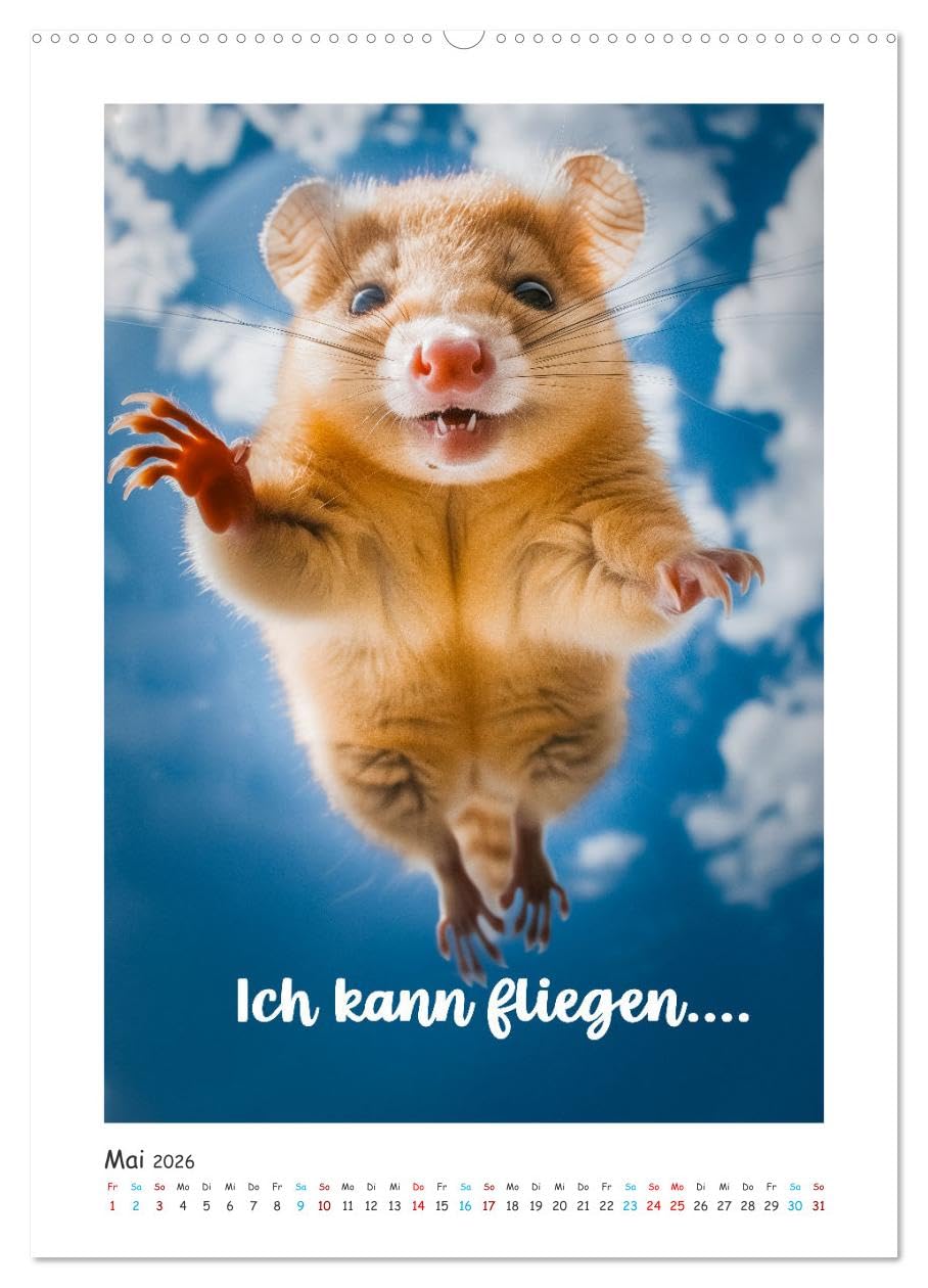 Lach Dich fit ! (hochwertiger Premium Wandkalender 2026 DIN A2 hoch), Kunstdruck in Hochglanz: Egal, ob Sie einen stressigen Tag im Büro haben oder ... ohne ein Lächeln vergeht. (CALVENDO Spass)