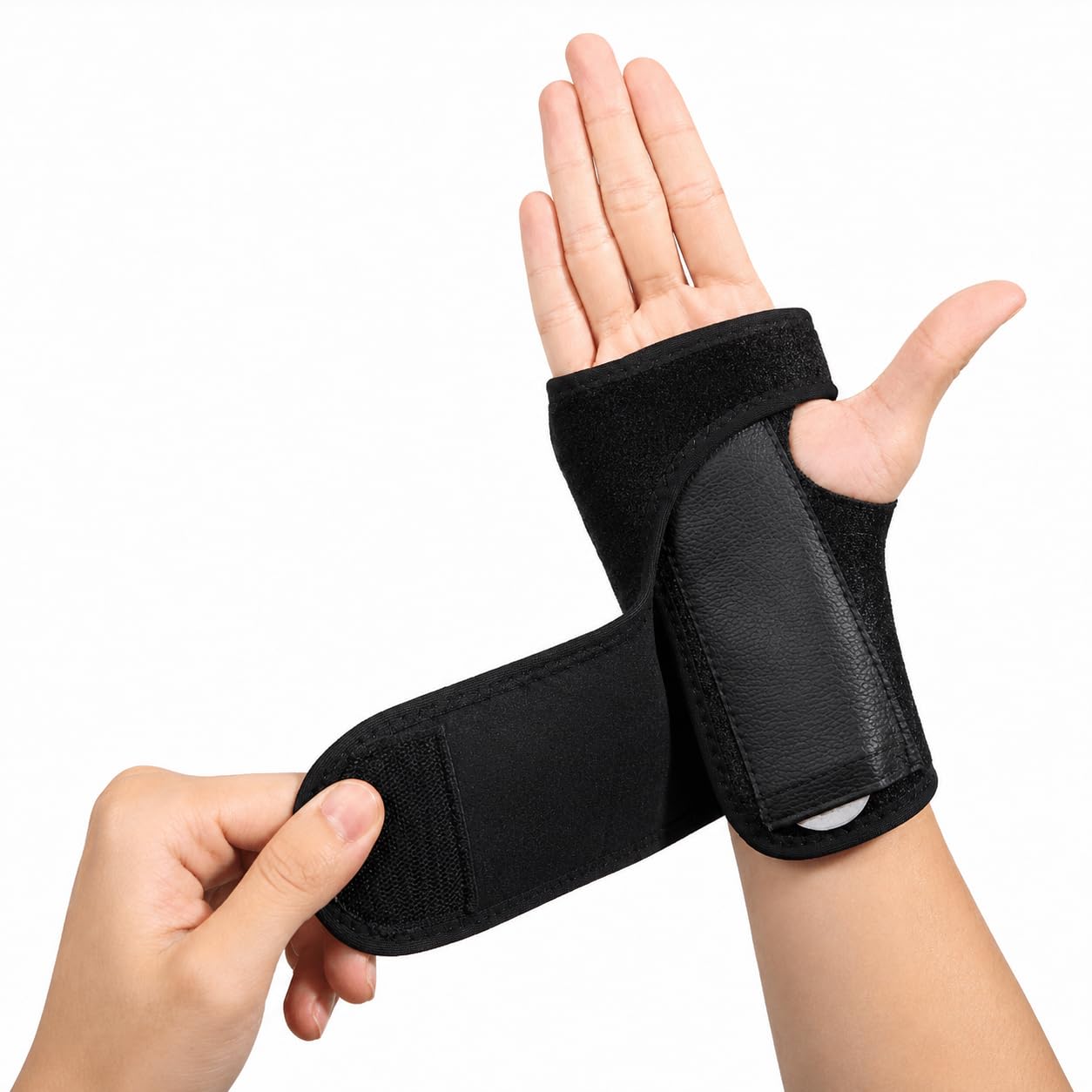 Orthopedic Wrist Splint with Metal Stay – Rigid Support Brace for Carpal Tunnel Syndrome, Fractures & Forearm Pain Right Hand-image-18