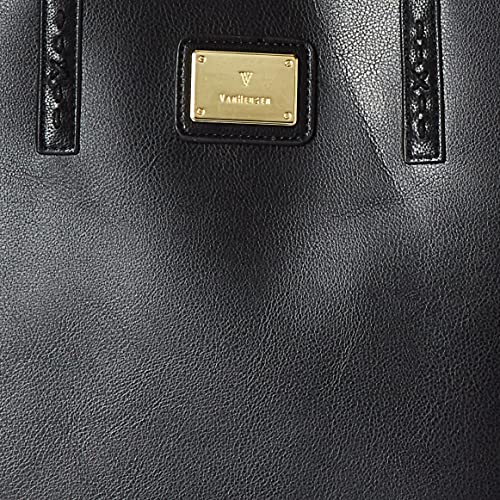 Buy Van Heusen womens Tote Bag with pouch (Black) at Amazon.in
