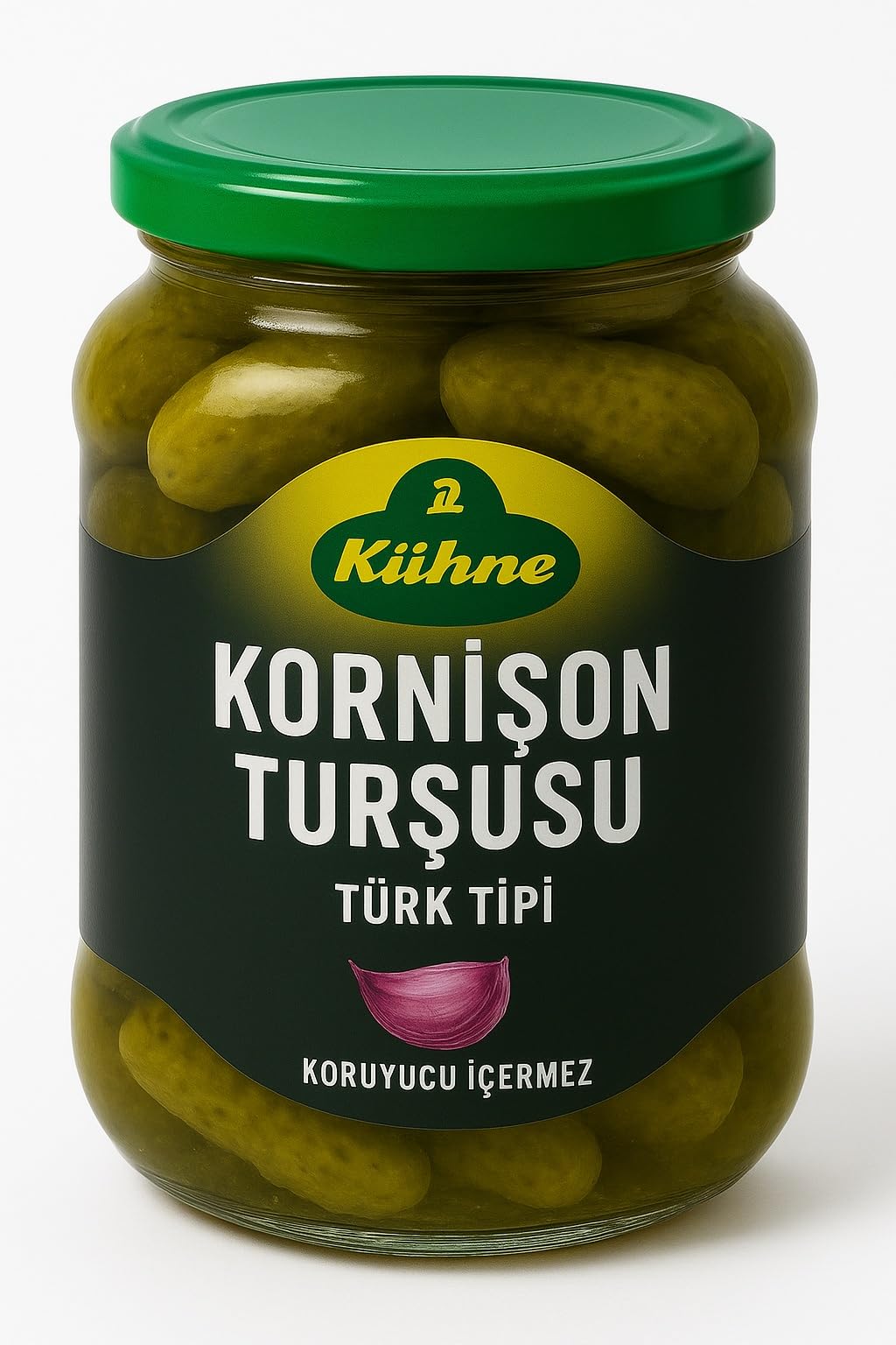 Kühne Kornişon Turşusu Türk Tipi 350 ml