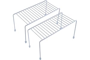 Kitchen Shelves - 2-Pack Wire Cube Shelves for Cabinet Organization
