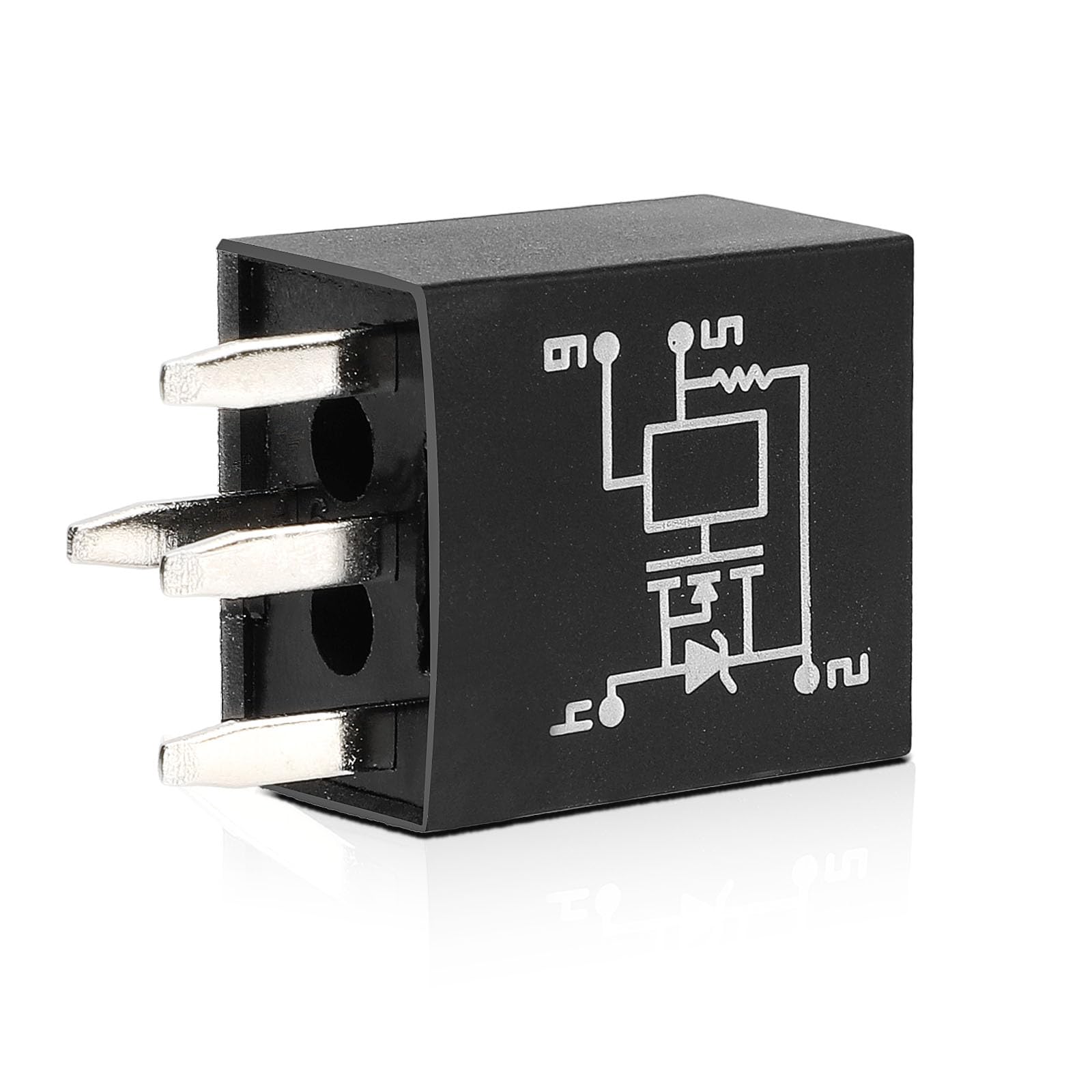Relè Auto Multiuso 4 Pin, OEM 15016745, Per Luci DRL E Stop Alto, Ricambio Per Scatola Fusibili