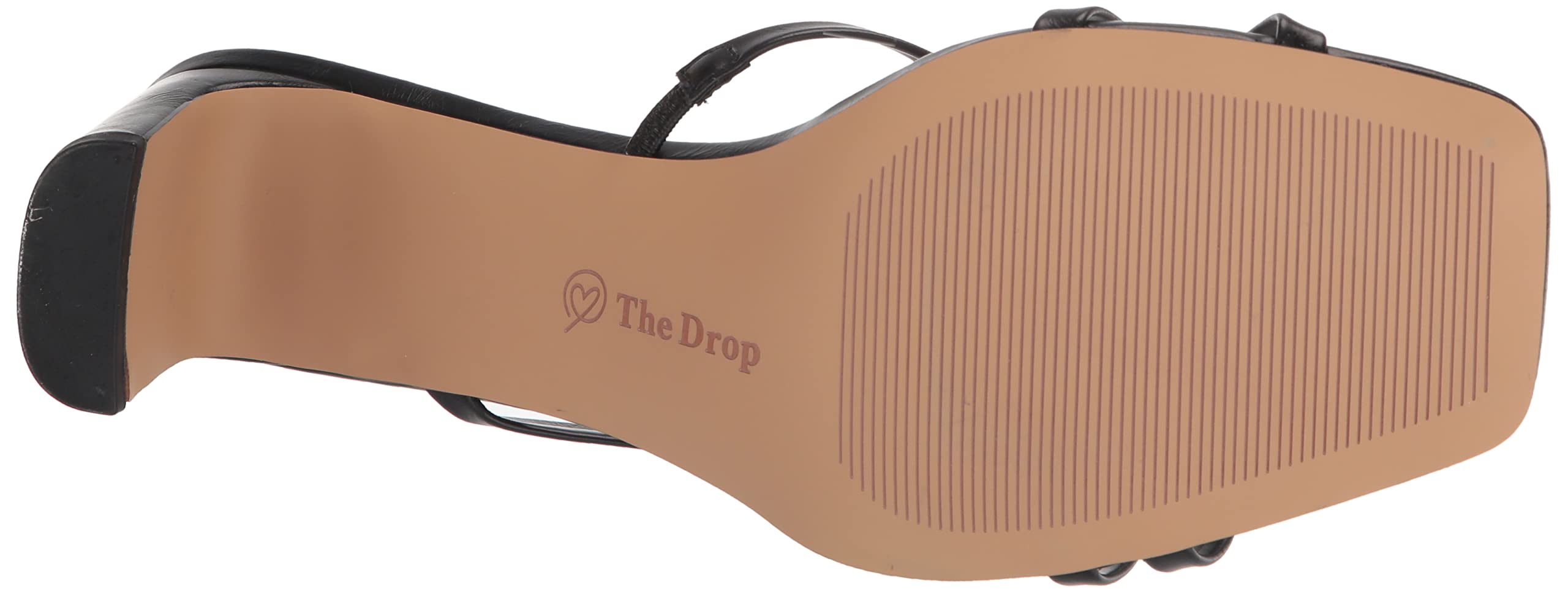 The Drop Women's Amelie Strappy Square Toe Heeled Sandal