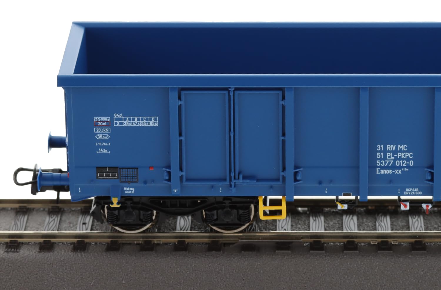 6600100 H0 3er Set offene Güterwagen Eaons, PKP-Cargo, Ep.VI