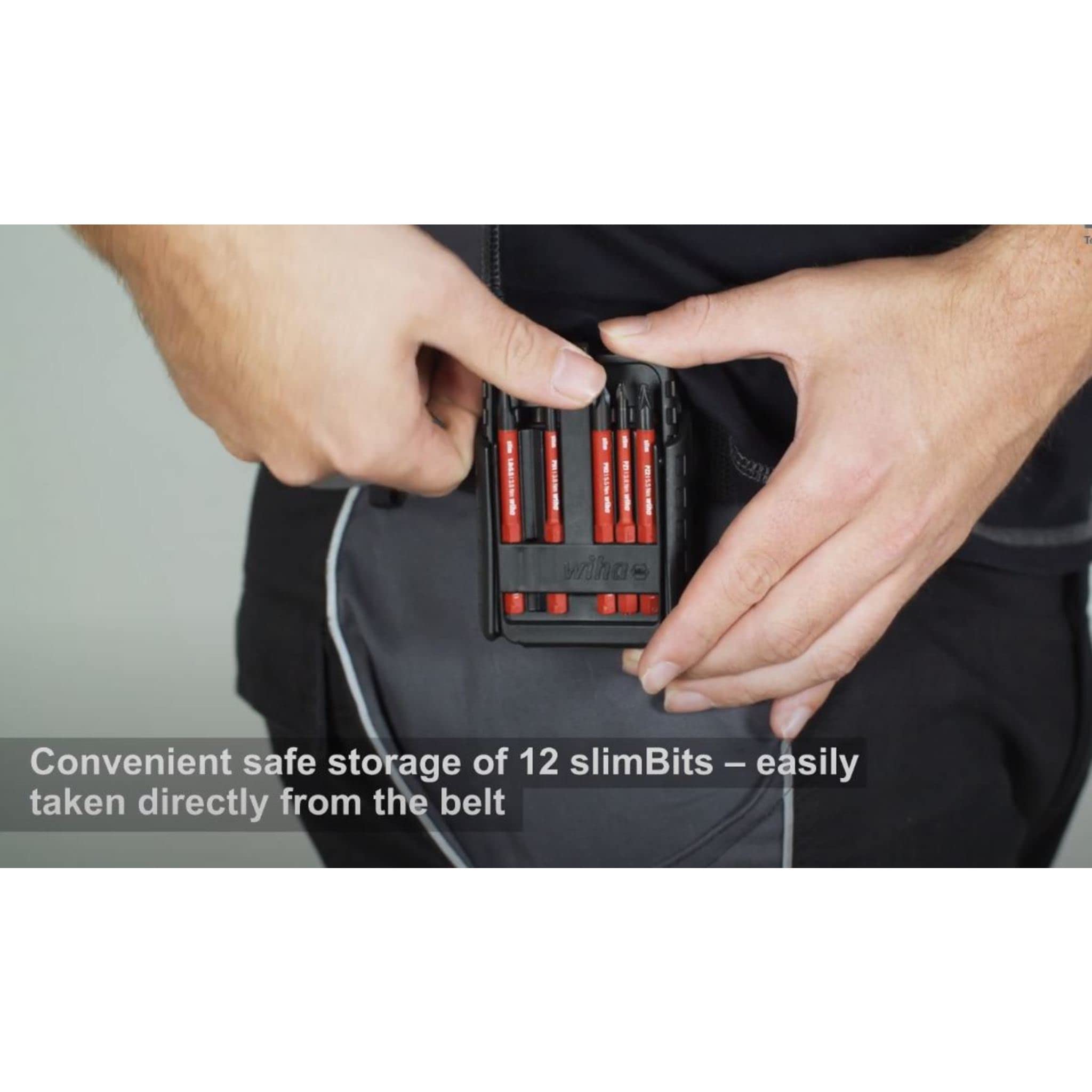 Amazon.com: Wiha 28348 12 Piece Insulated SlimLine Blade Belt Set