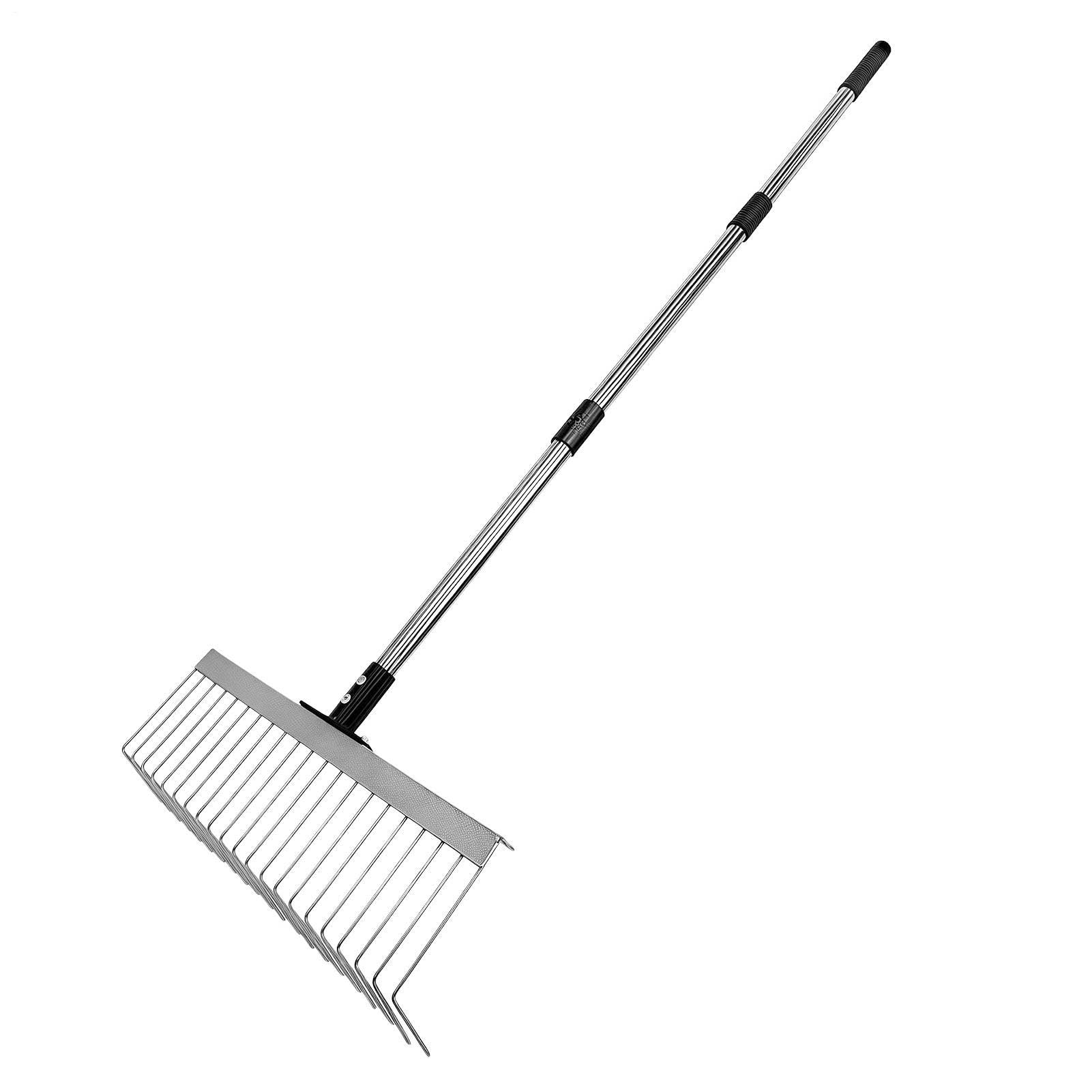 Rastrelli Da Prato Attrezzo Da Giardino Con 21 Denti Metallici