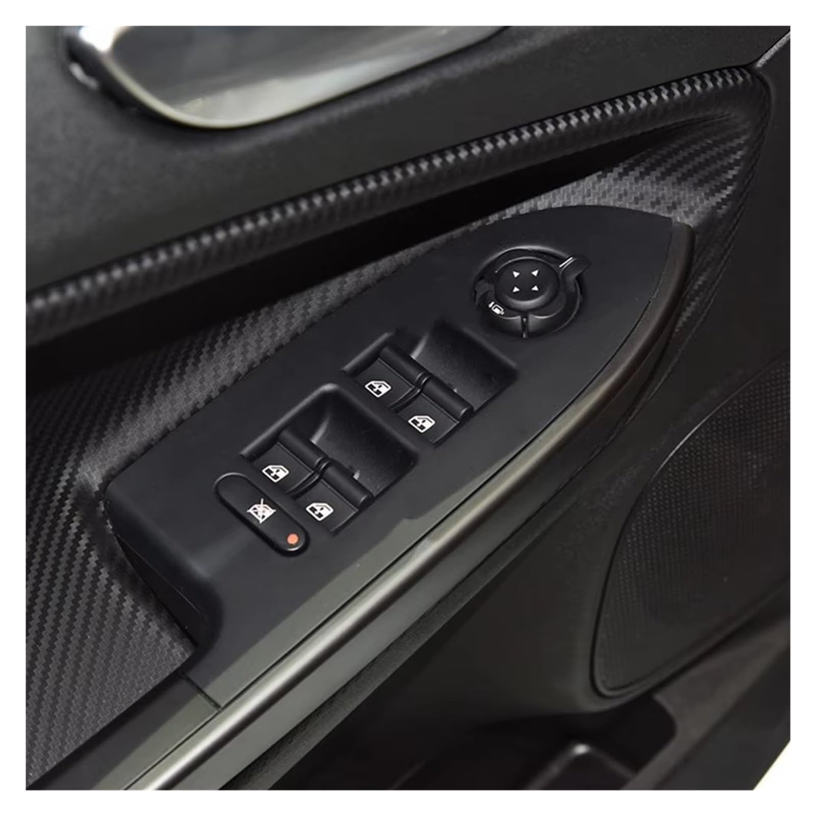 Pulsantiera Alzavetro Per Alfa Per Romeo Per Giulietta 940 2010-2019 156106392 Interruttore Alzacristallo Elettrico Lato Guida Performance Auto Pulsanti Sollevavetro(Without Folding)