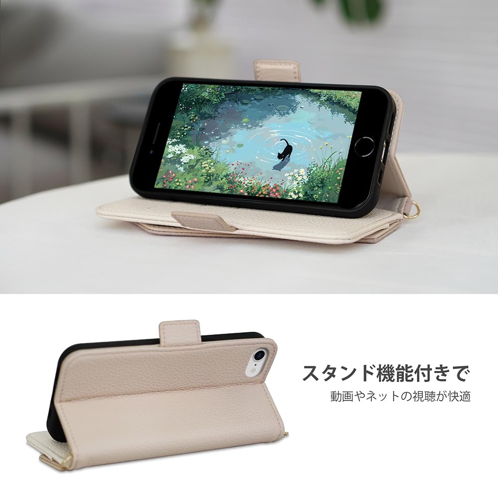 Amazon.co.jp: DialfA 適合 iPhone SE3/SE2 ケース 手帳型 iPhone8