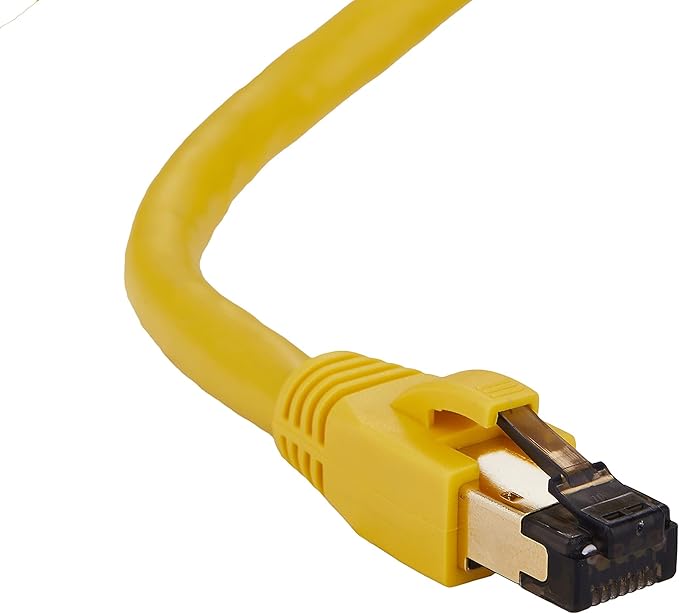 Cables Direct Online Cat8 Yellow 5FT SFTP Patch