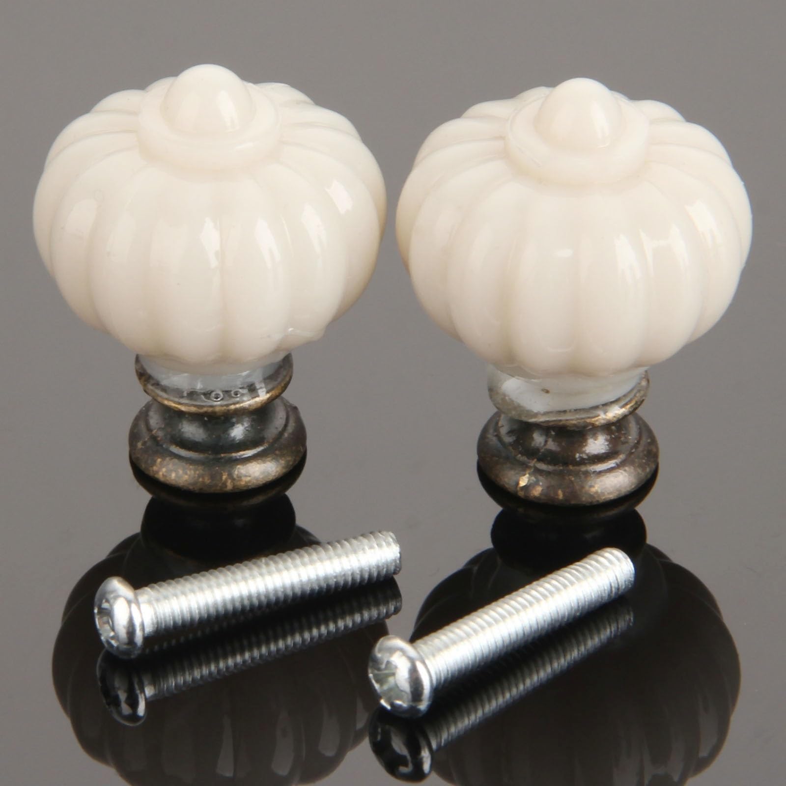 BIVOO 1pc Kitchen Cupboard Handle Cabinet Knobs and Handles Furniture Pumpkin Lantern Wardrobe Door Drawer Pulls Handles with Screw