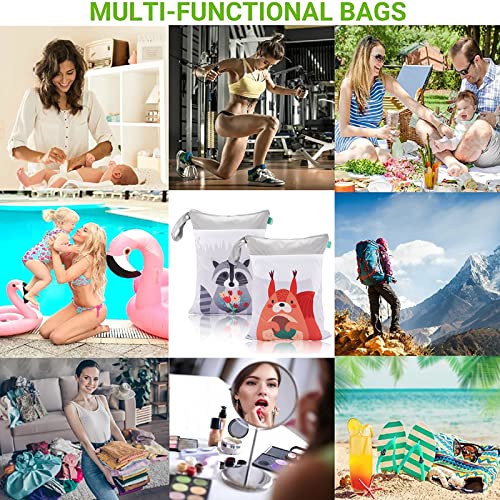 Aicharynic Wetbag, 2Pcs Borsa per Pannolini, Bag