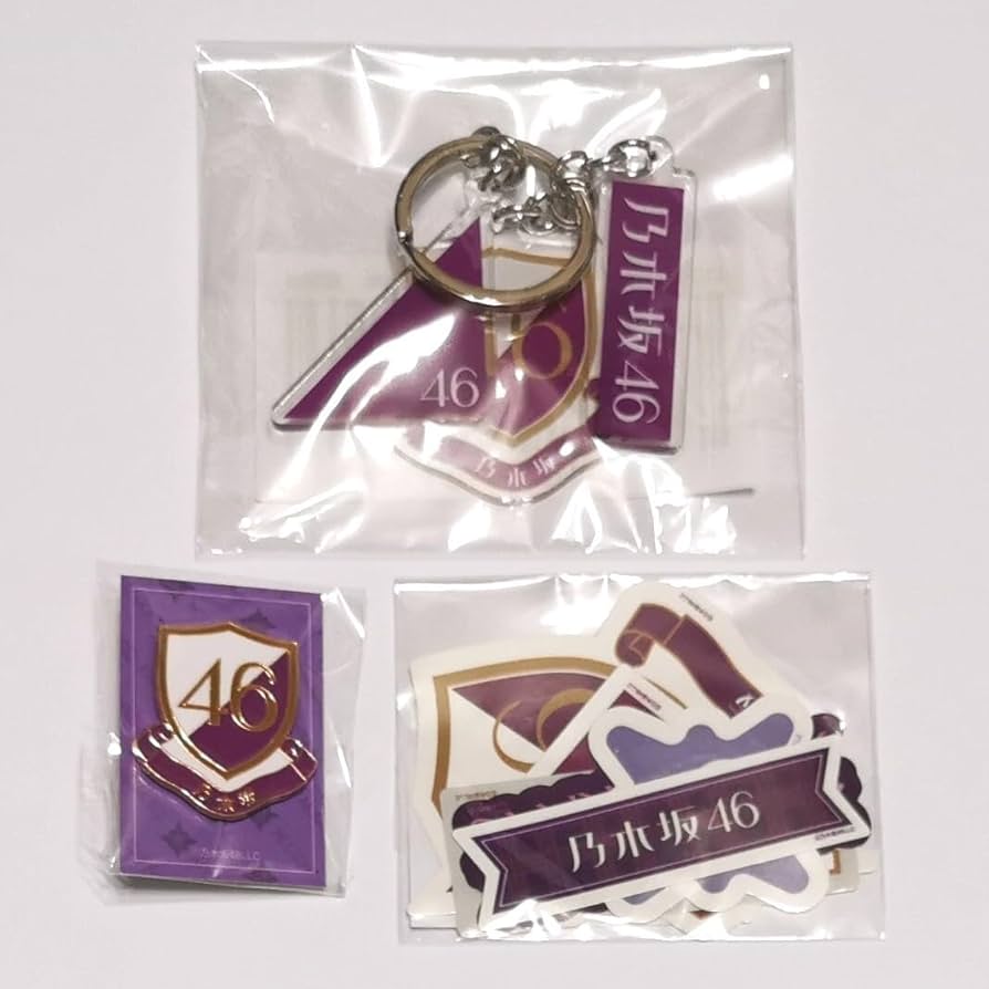 Amazon.co.jp: 乃木坂46 2024年 福袋 エンブレムピンバッジ ロゴ