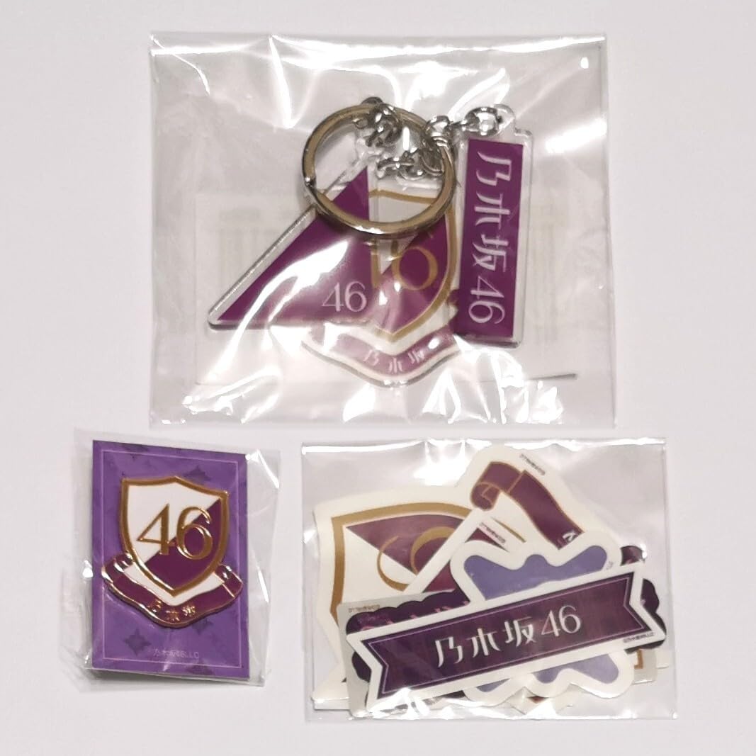 乃木坂46 エンブレム　ピンバッジ　5個セット 乃木坂46 エンブレム ピンバッジ : ReShop GAKU - 通販 - Yahoo