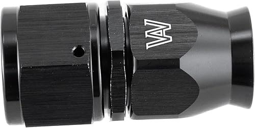 Miniatura 6 de -12AN  Extremo de manguera recto  PTFE  Teflon giratorio 12 AN Fitting -12 NEGRO