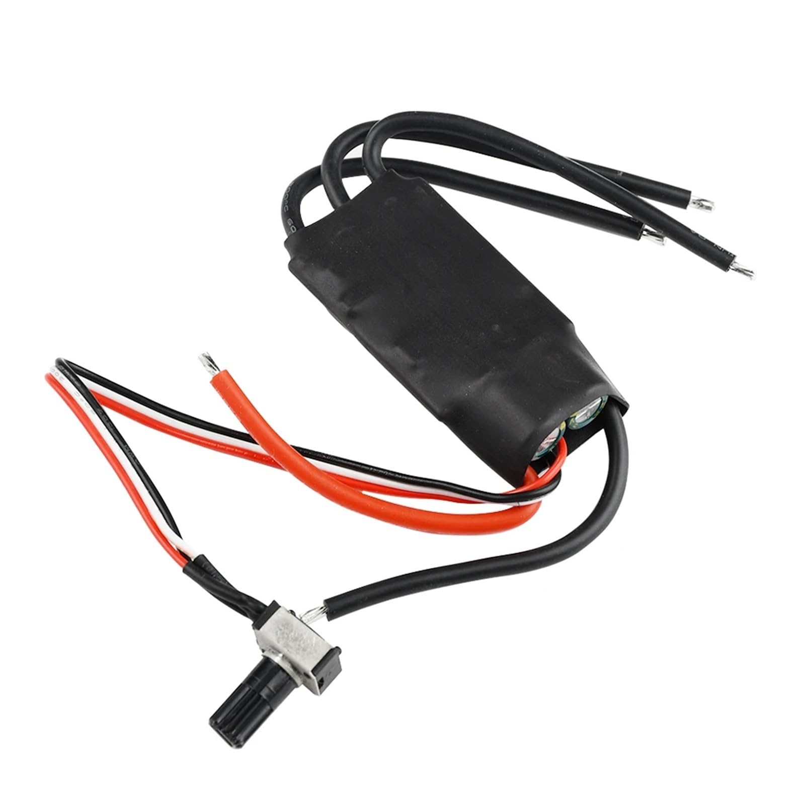 Per 200W BLDC Tre Per Fase DC Brushless Hallless Bordo Di Driver Motore Con Potenziometro Modelli RC Aggiornamenti Parti Modificate ESC RC