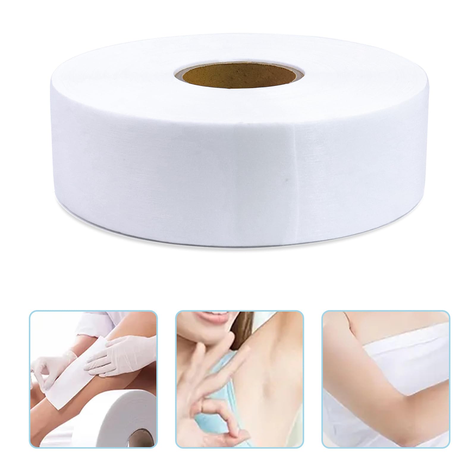 Ande di carta per depilazione con cera, strisce di cera depilatoria, fasce di cera non tessute per depilazione corpo viso, non tessuto Epilatore carta cerata