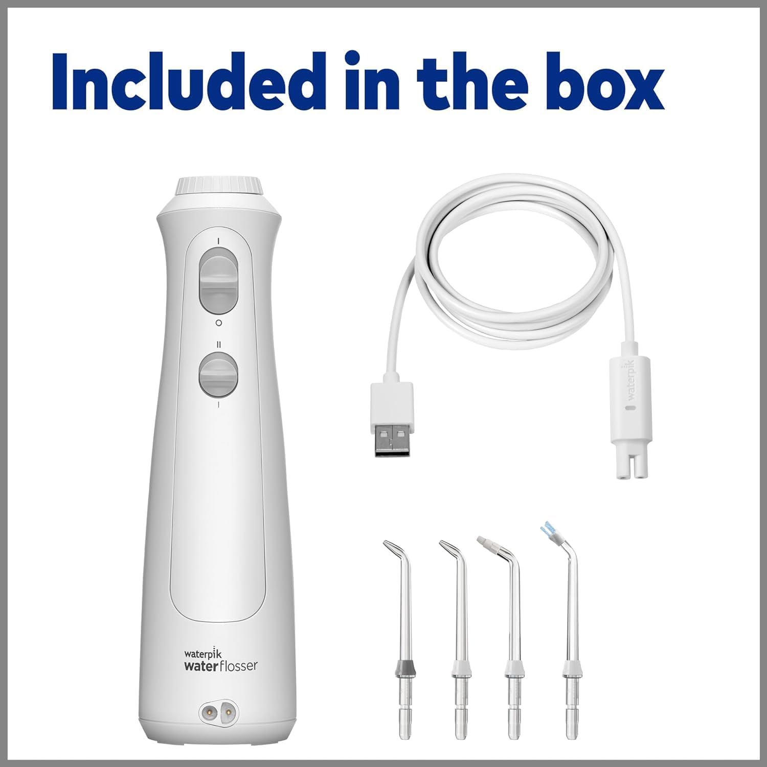 Waterpik Cordless Pearl Rechargeable Portable Water Flosser