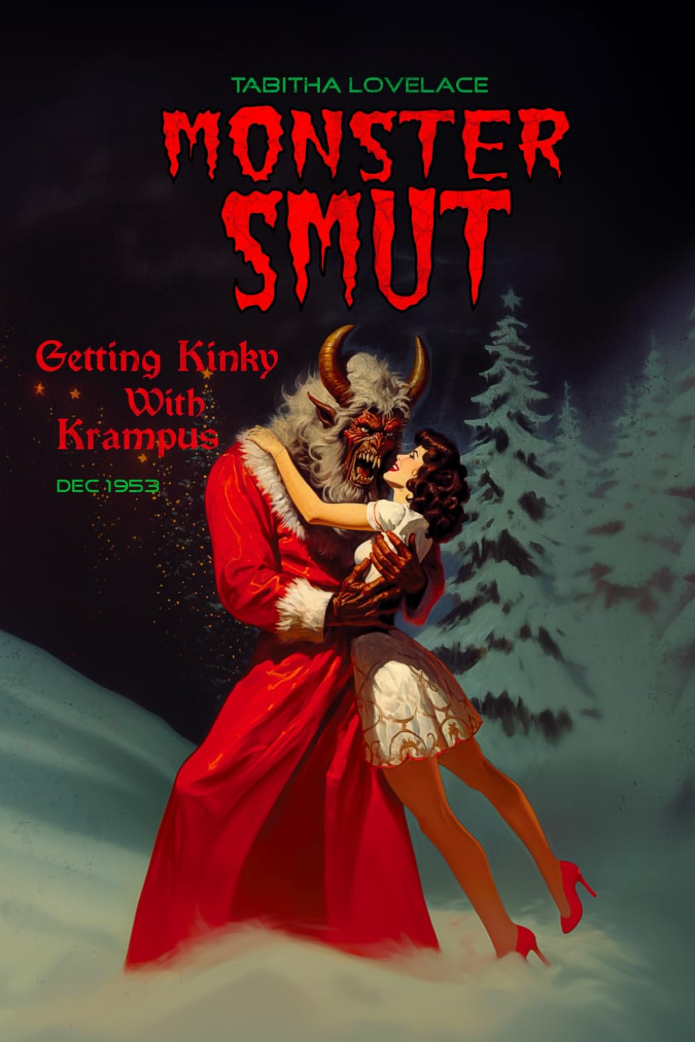 Getting Kinky With Krampus: A Witchy Fated Mates Holiday Monster Romance (Monster Smut)