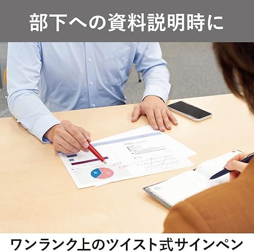 Miniatura 6 de Zebra P-WYSS68-R - Bolígrafo a base de agua, rotulador, dirección de relleno, eje rojo, tinta roja