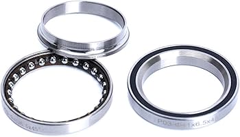 リング２個セット Amazon.co.jp: HUANGENG ロードバイクヘッドセットベアリング 41