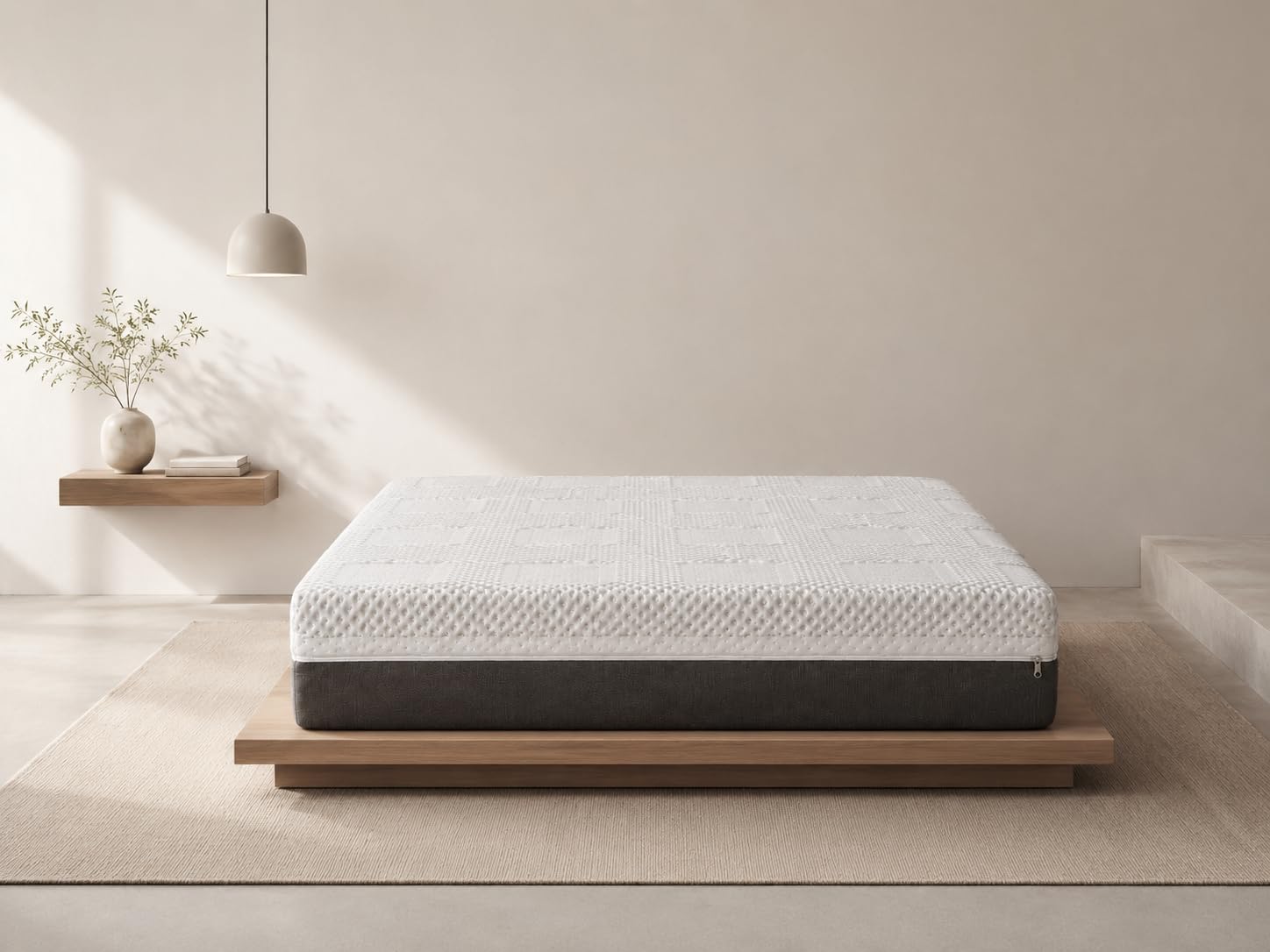 DORMISSIMO Colchón de Espuma Draco Latex 90x190 Altura 20 cm - con 2 cm de látex