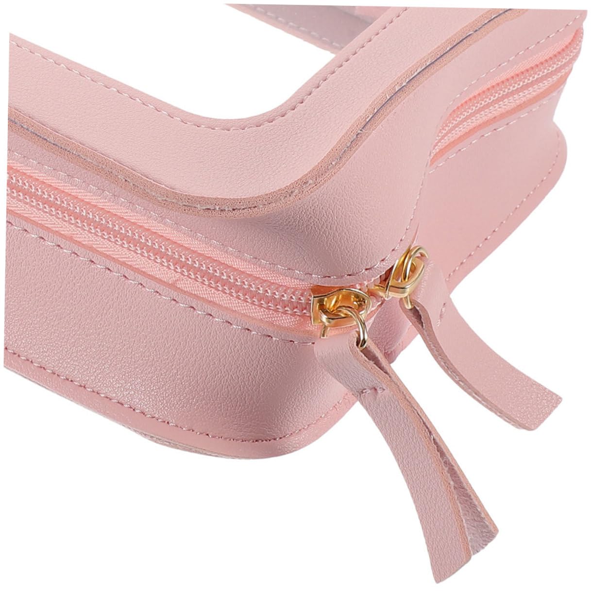 VALICLUD 2 pezzi Borsa Trasparente per Cosmetici Organizer PVC per Viaggio e Zip Resistente Capacità Spaziosa per Prodotti e Accessori