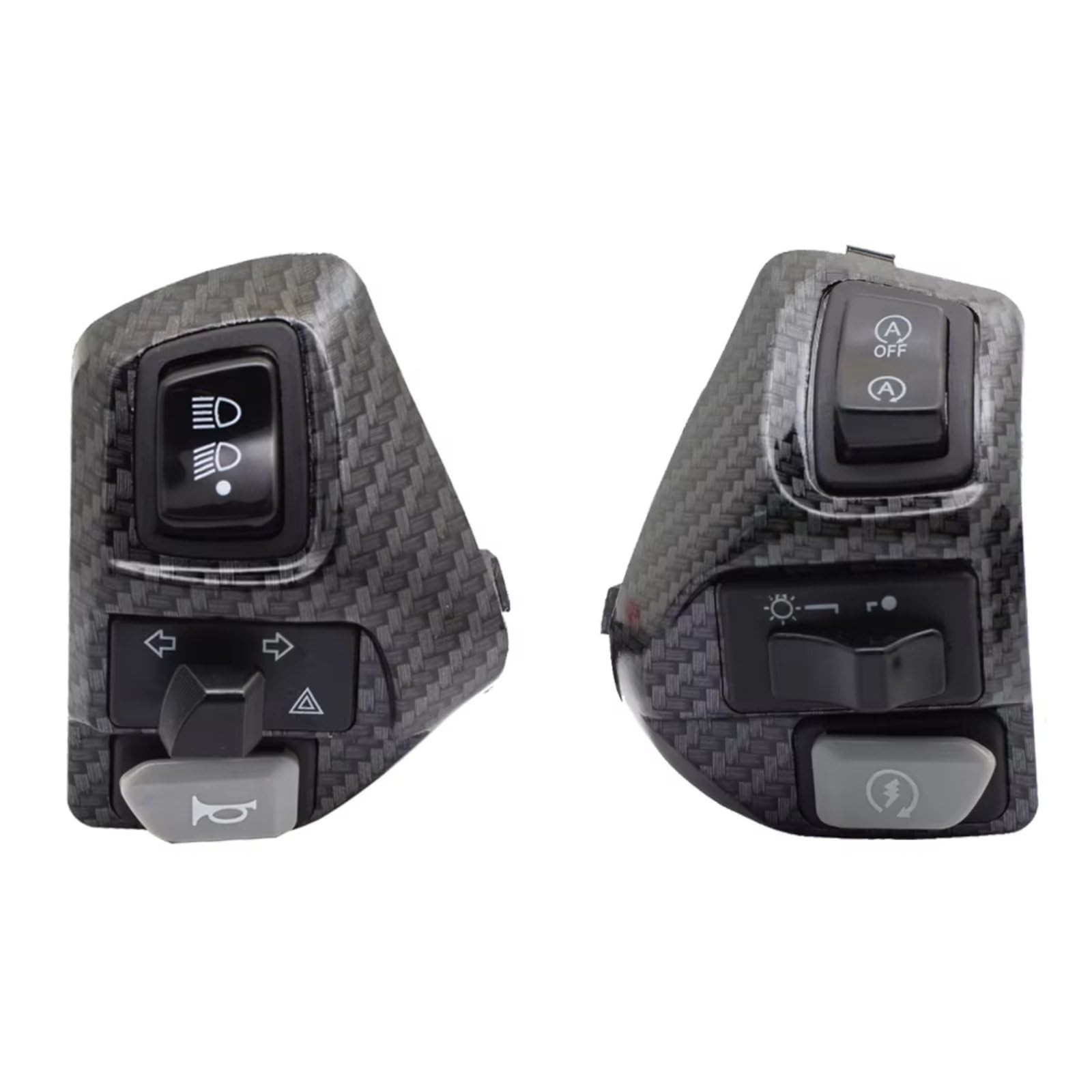 Interrupteur clignotant moto NVX155 commande guidon Aerox 155 - 7