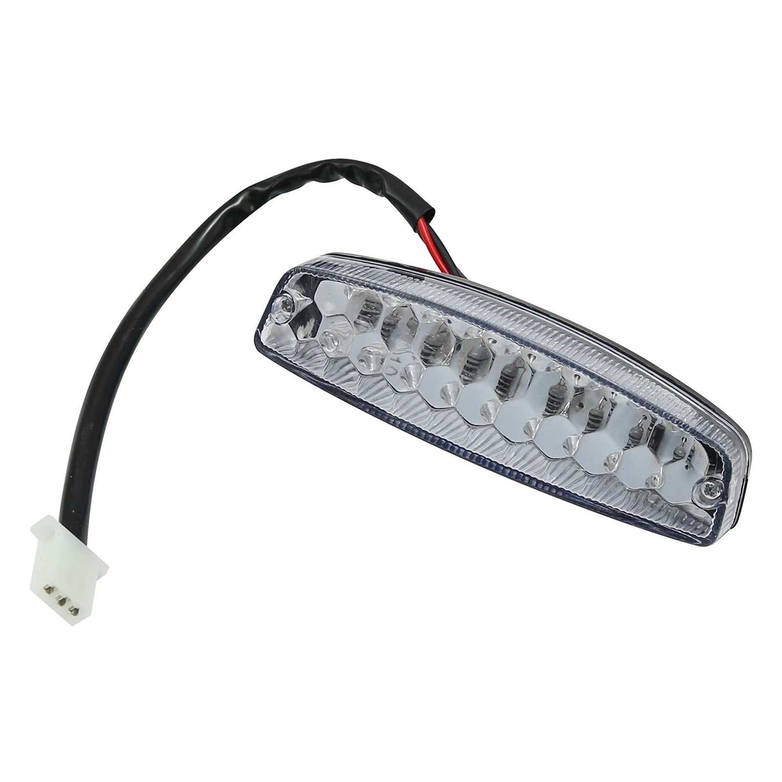 Hoypeyfiy LED Tail Brake Light fit for 50 cc 70CC 90 cc 110cc 125 cc Taotao SunL JCL Coolster Roketa Kazuma Chinese ATVs Quad 4 Wheeler