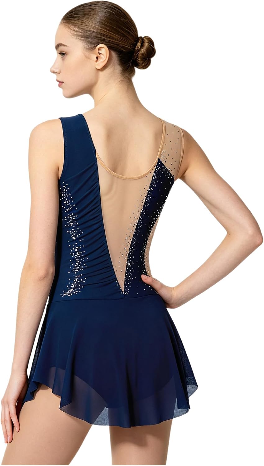 Shinsto Women Figure Skating Costume Ballet Dance Bodysuit