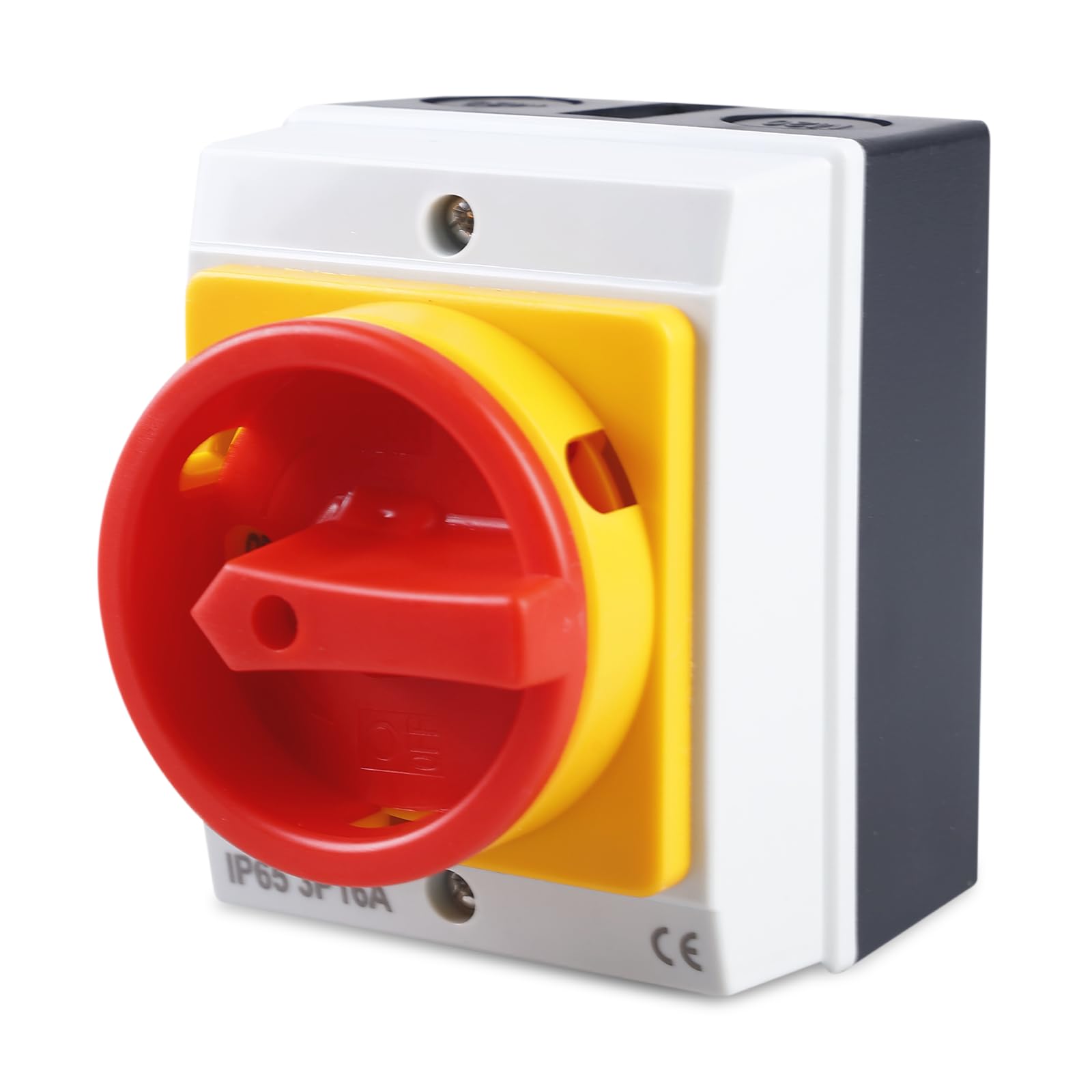 Interrupteur Principal 16A 3 Pôles IP65, Sectionneur De Charge Avec Boîtier Plastique